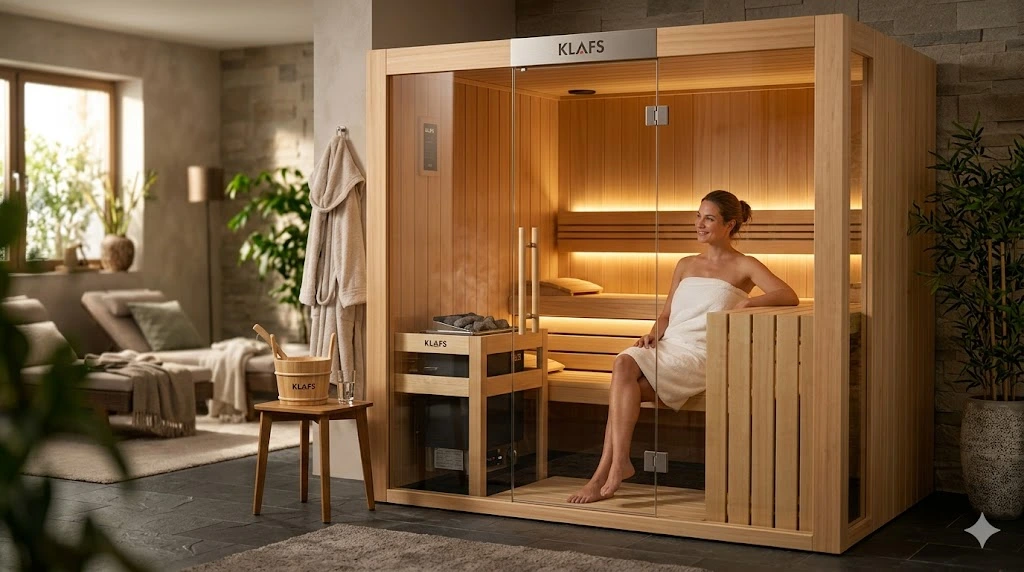 Máy xông hơi KLAFS cao cấp